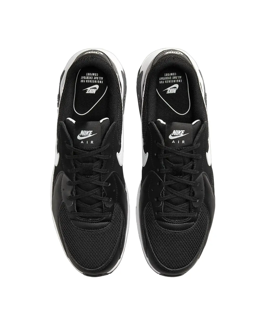 Mens Nike Air Max Excee Black/Dark Grey/White Shoes