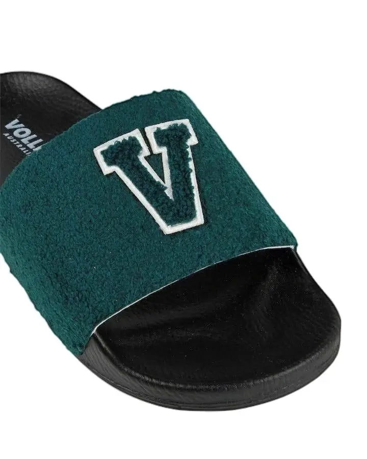 Volley Pool Slides Mens Volleys Black White Green Gold Shoes Sandals Thongs