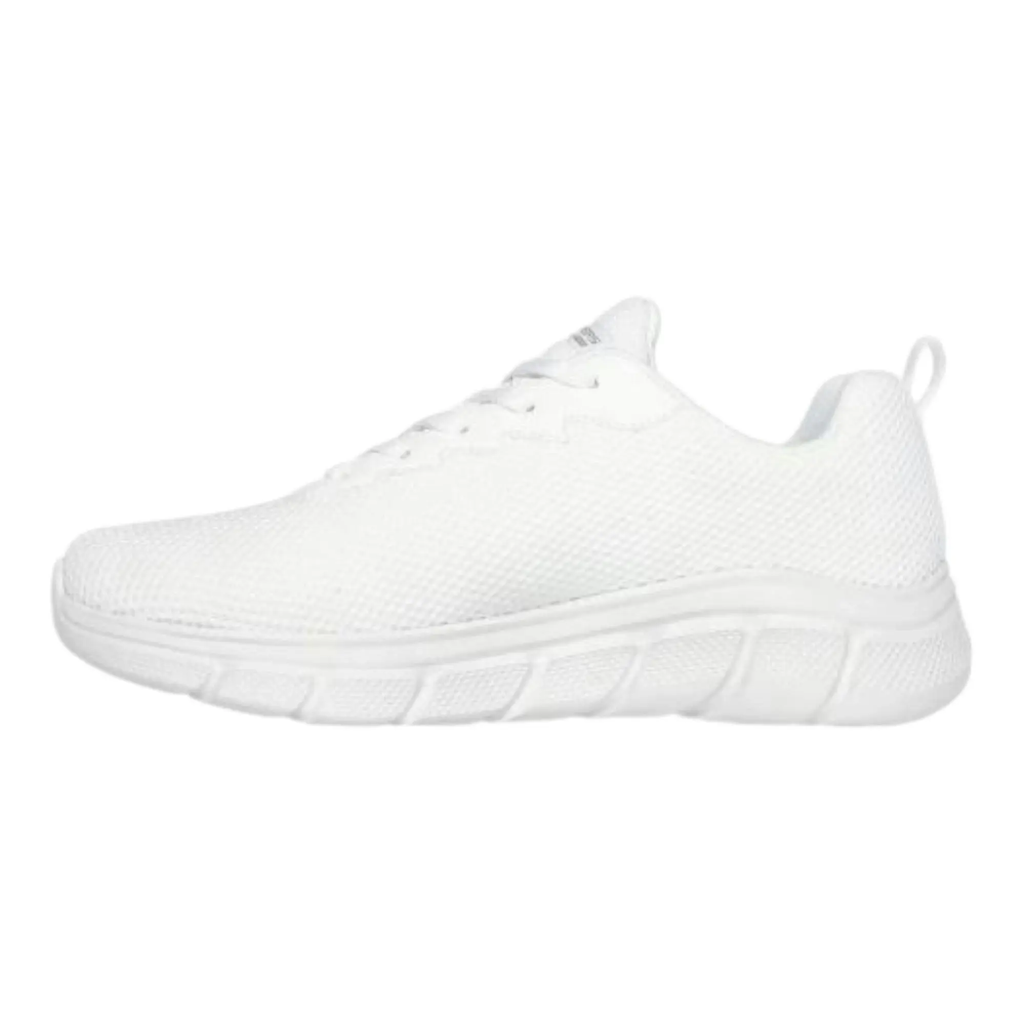 Mens Skechers Bobs Sport B Flex - Chill Edge Off White Sneaker Shoes