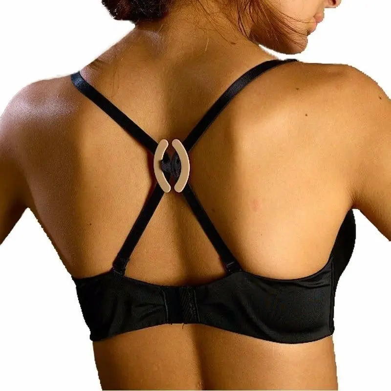 200 X Bra Clip Strap Cleavage Control Sports Racerback Running Clasp Holder