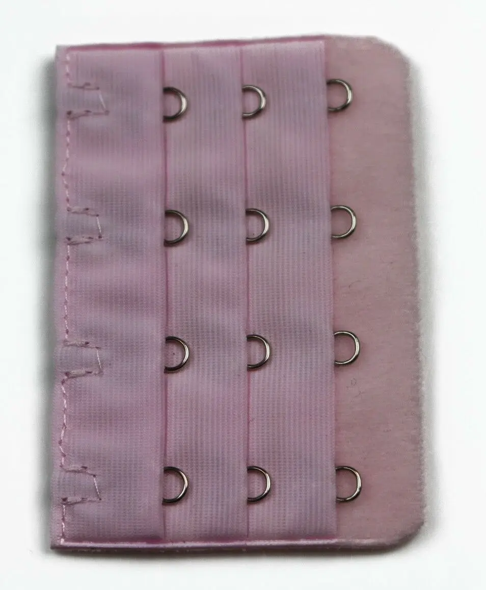 Bra Extender Coloured Clip 2 3 & 4 Hook Extenders - Pink Purple Blue Red Mint