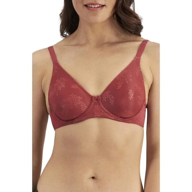 2 Pack X Berlei Womens Sweatergirl Bra - Pink / Red