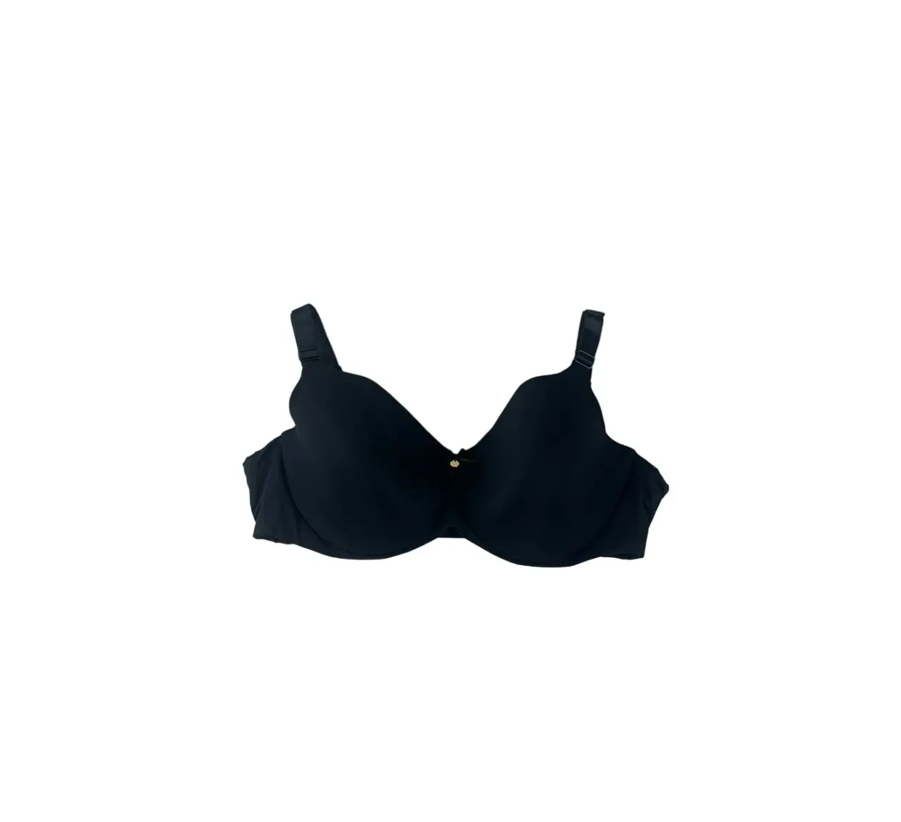 5 x Hestia Womens Smoothing Contour T-Shirt Black Bra