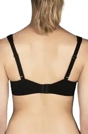 Berlei High Performance Underwire Non Padded Sports Black White Dark Mocha Bra