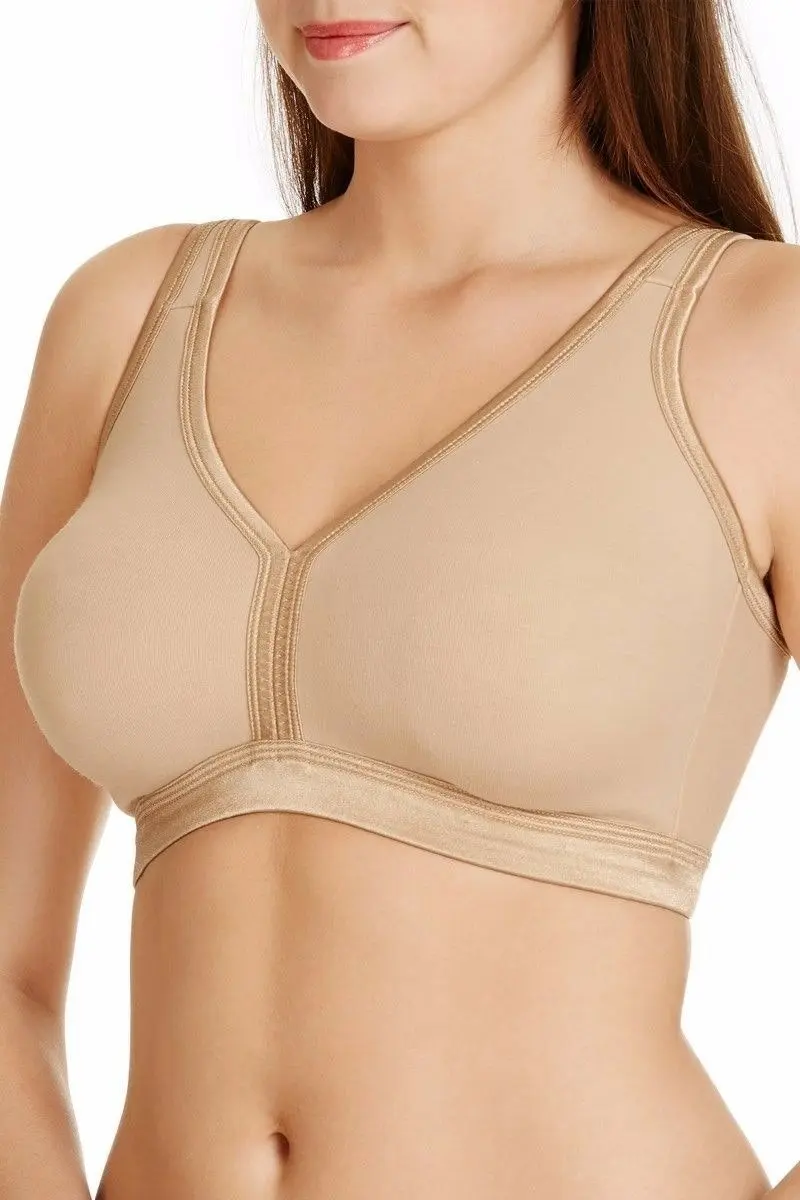 Berlei Body Wirefree Bra Nude Latte Wire Seam Free Plus Size