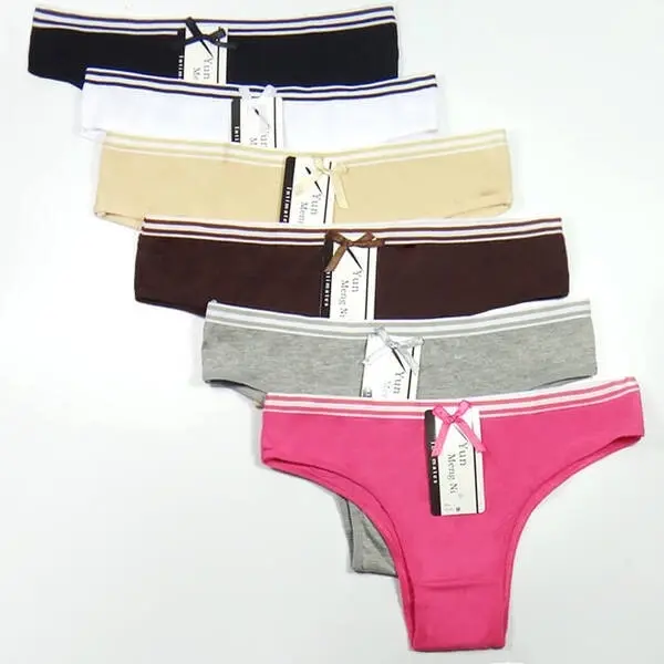 30 X Womens Sheer Spandex / Cotton Briefs - Assorted Underwear Undies 89156