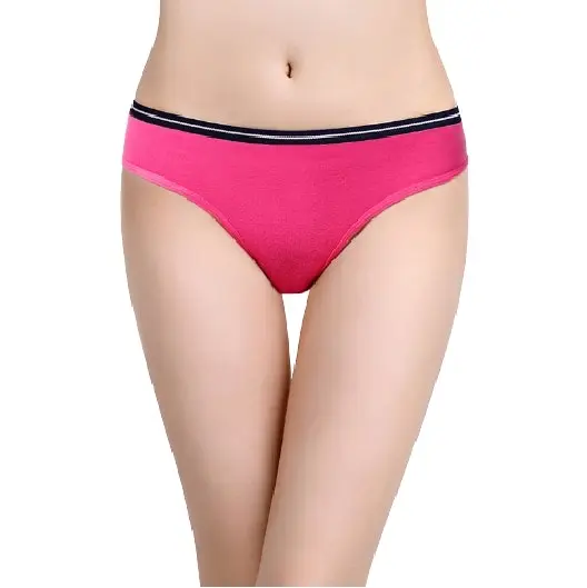 18 X Womens Coloured Bikini Briefs Undies Cotton Solid Assorted Underwear Jocks