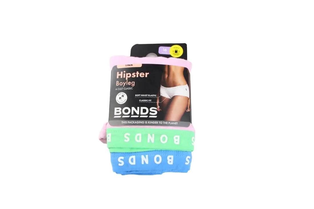 12 Pairs X Bonds Womens Hipster Boyleg Underwear Briefs 29K