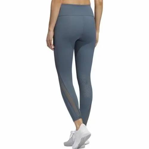 Adidas Womens Legacy Blue Heat 7/8 Training Sport Tights Leggings