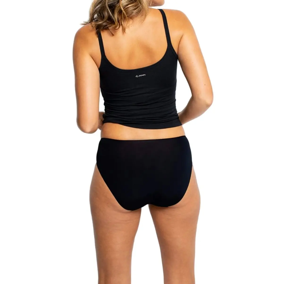 Jockey No Panty Line Promise Tactel Bikini - Black Underwear Undies Briefs