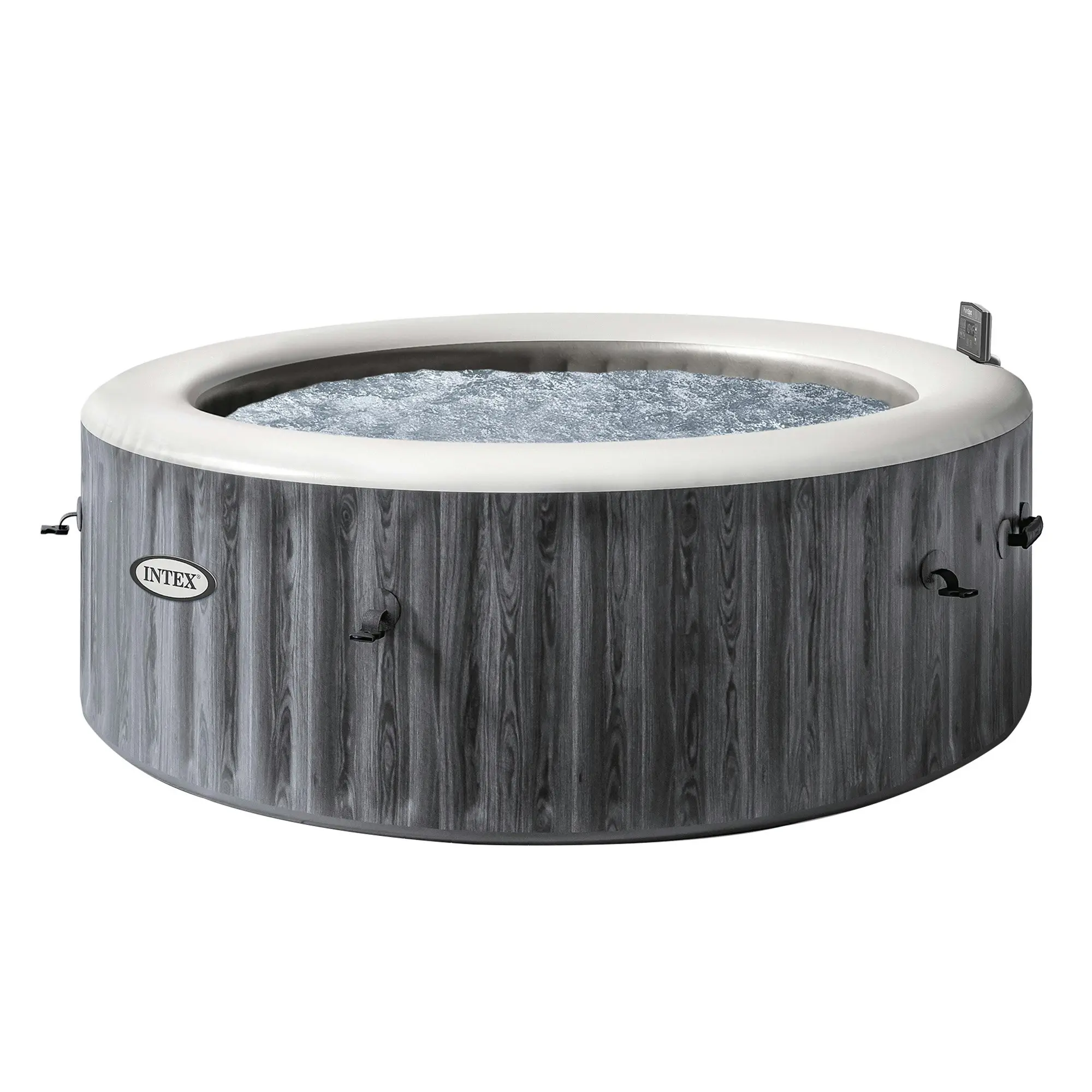 Intex PureSpa Greywood Deluxe Inflatable Hot Tub - 6-Person