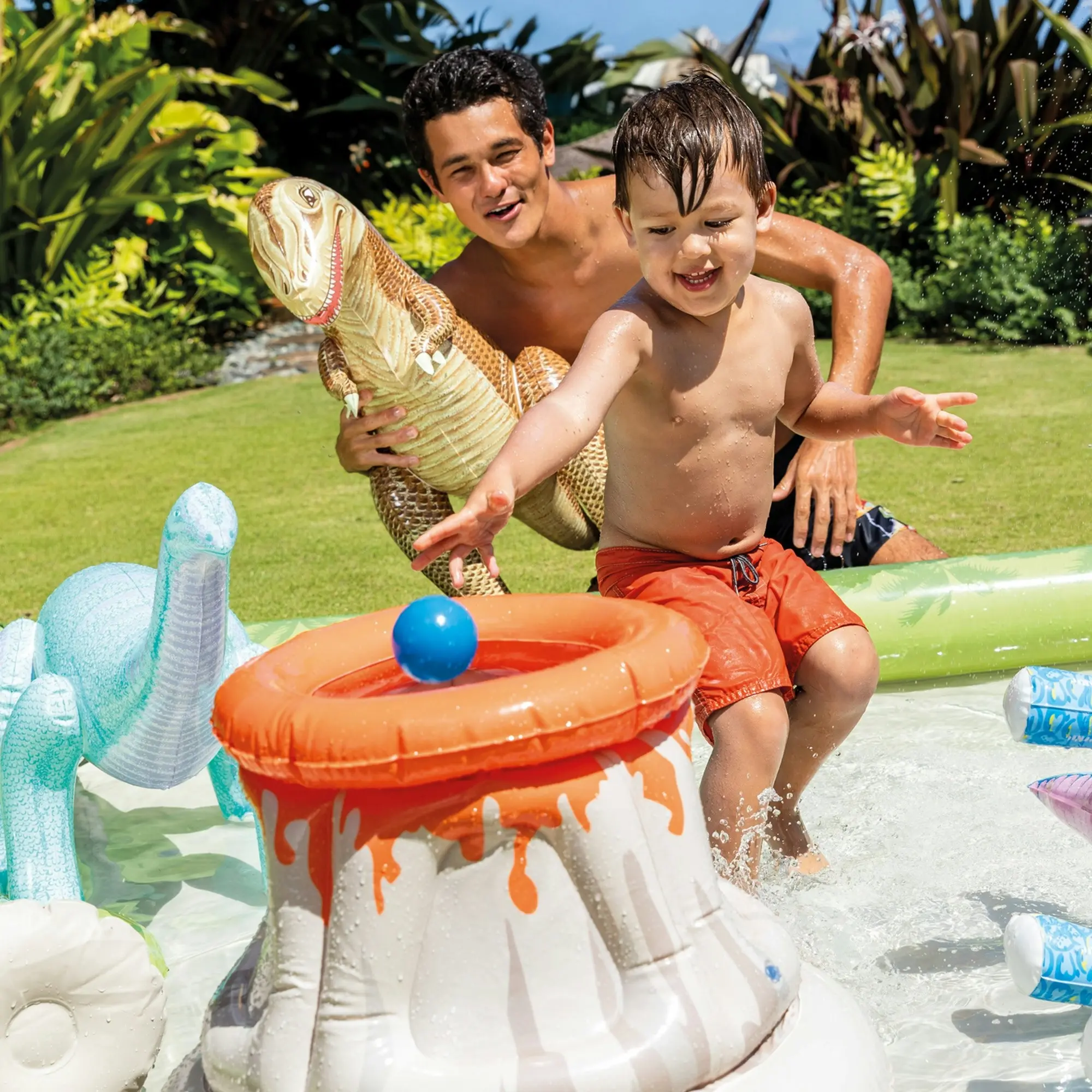 Intex Jurassic Adventure Play Centre Kiddie Pool