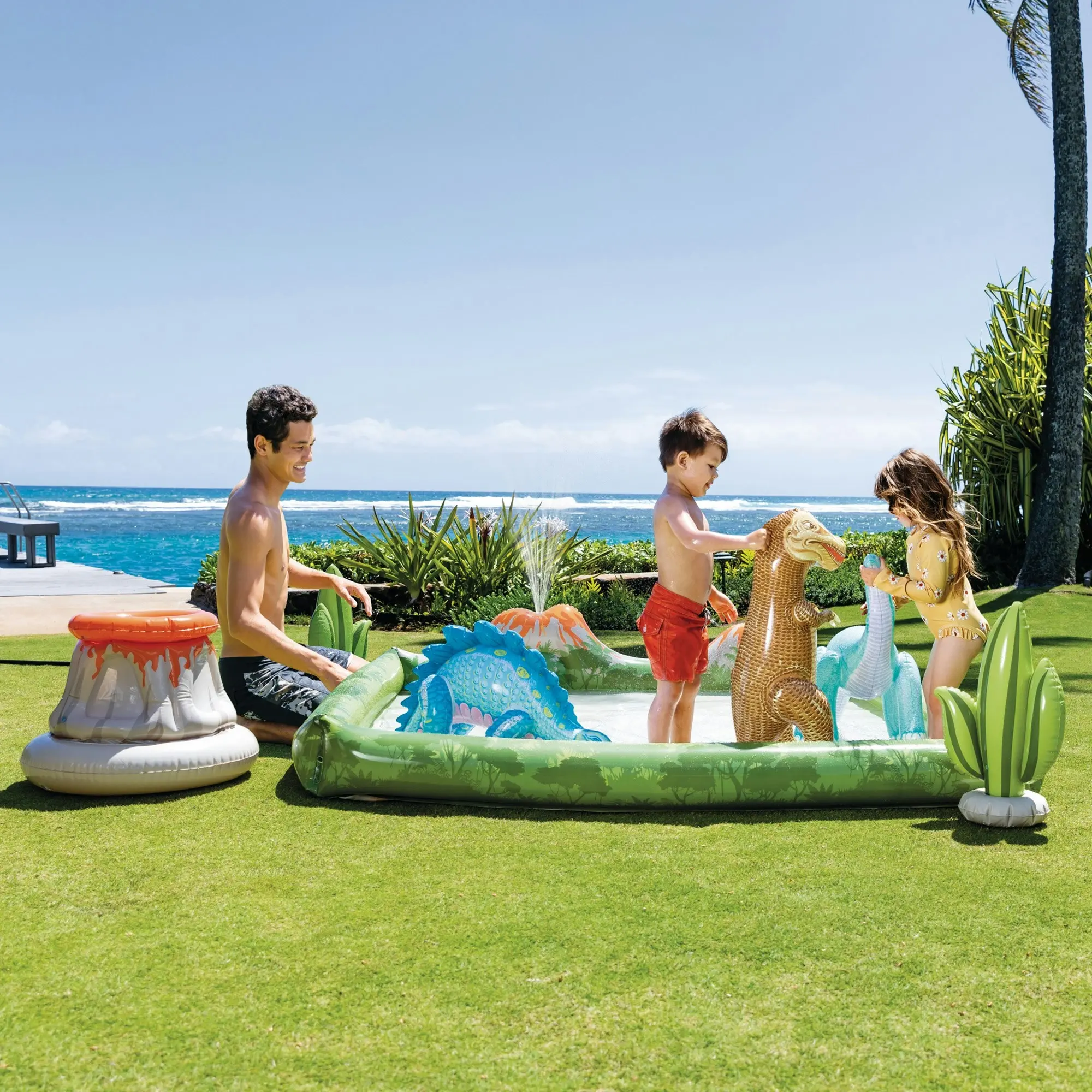 Intex Jurassic Adventure Play Centre Kiddie Pool