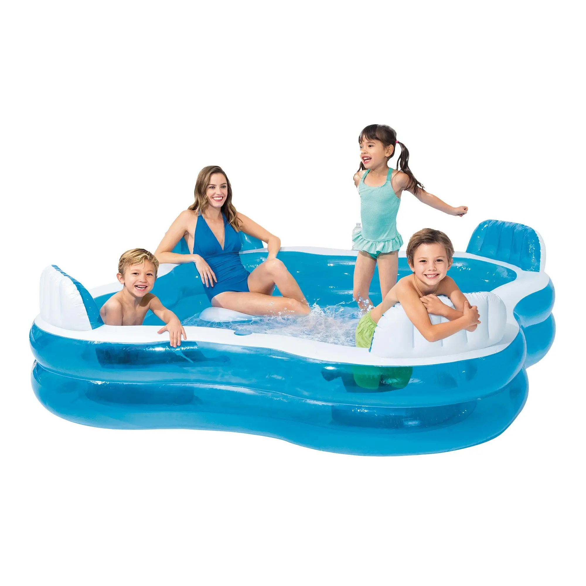 Intex Swim Center® Square Inflatable Family Lounge Pool