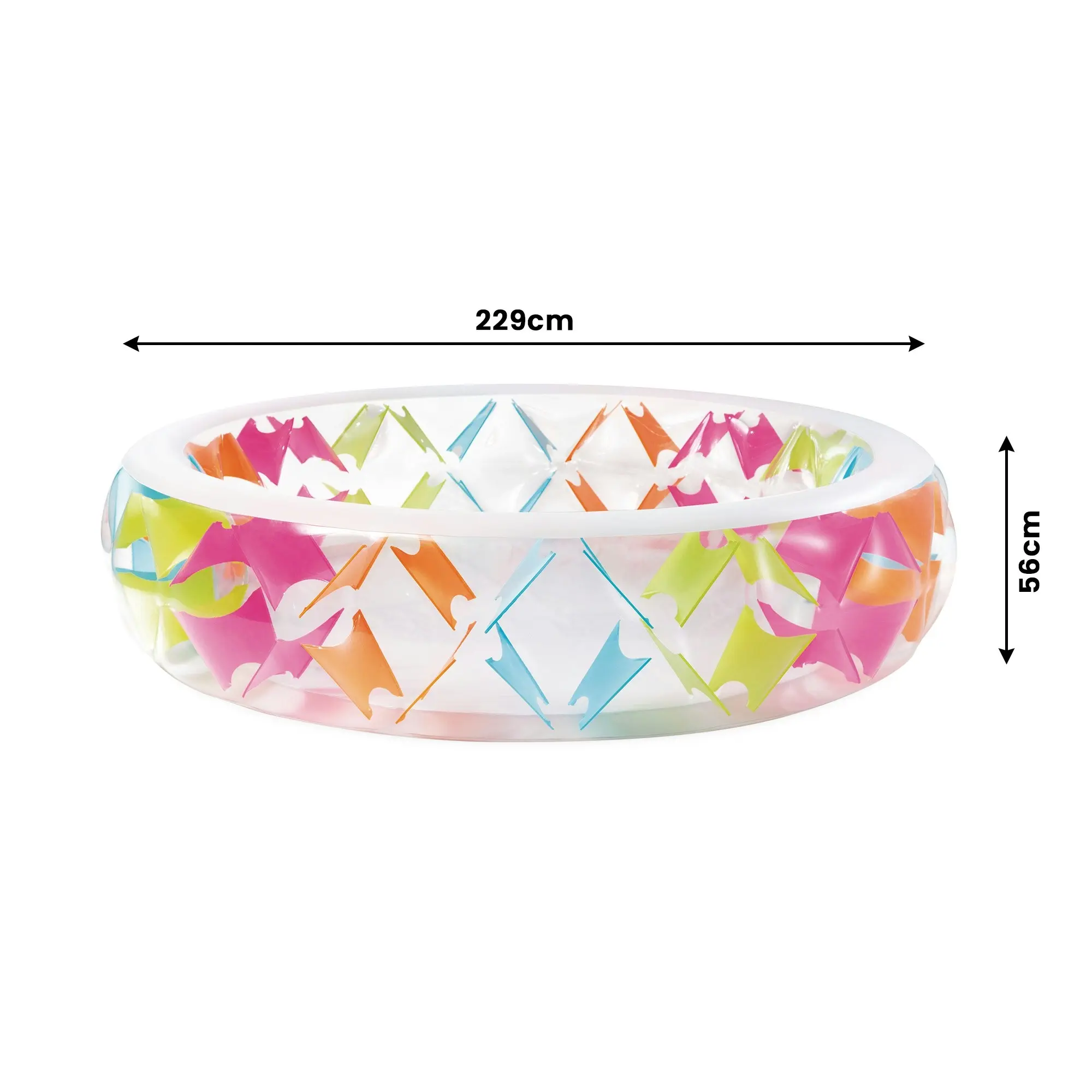 Intex Swim Center Pinwheel Inflatable Pool