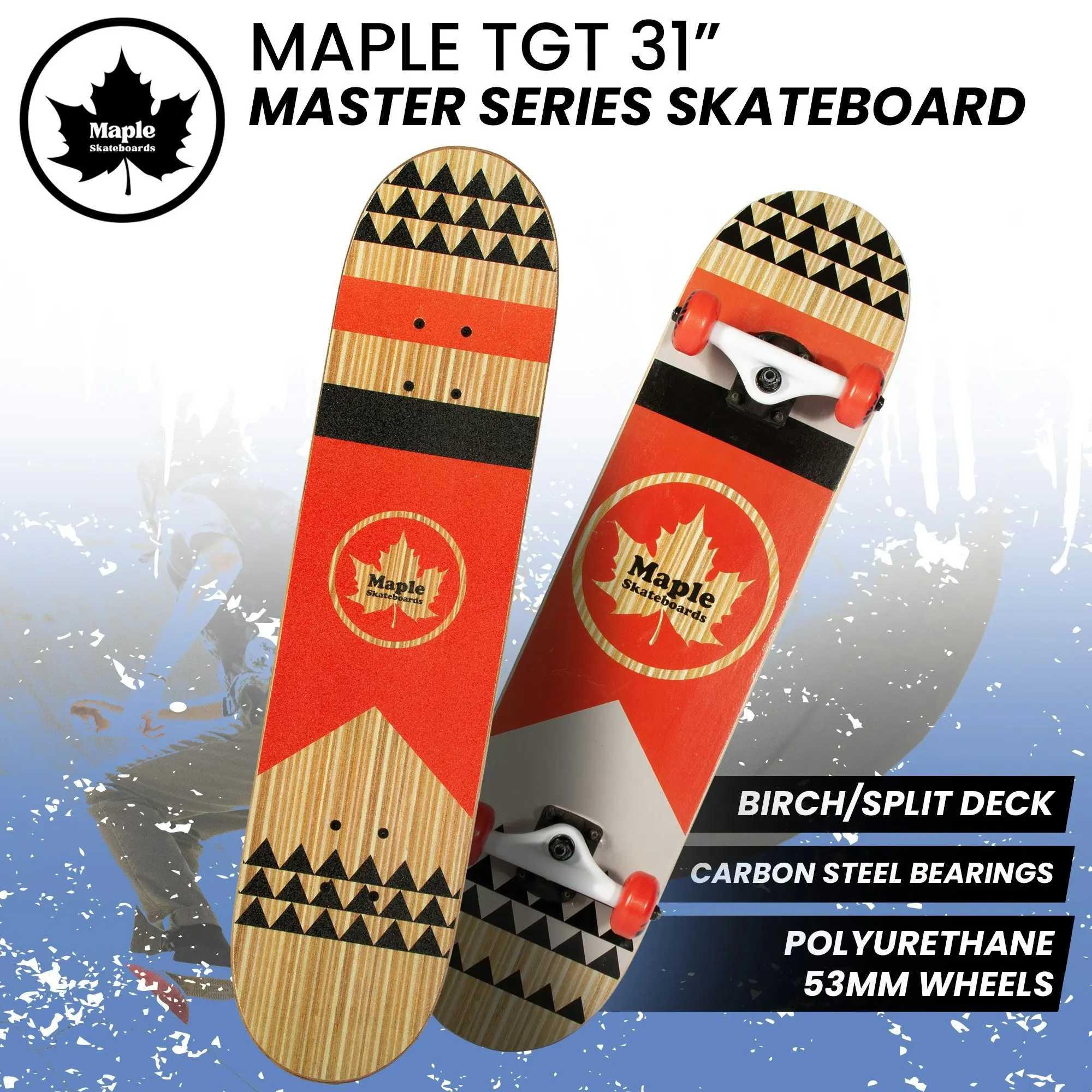 Maple TGT 31-inch Masters Series Popsicle Skateboard - Kids