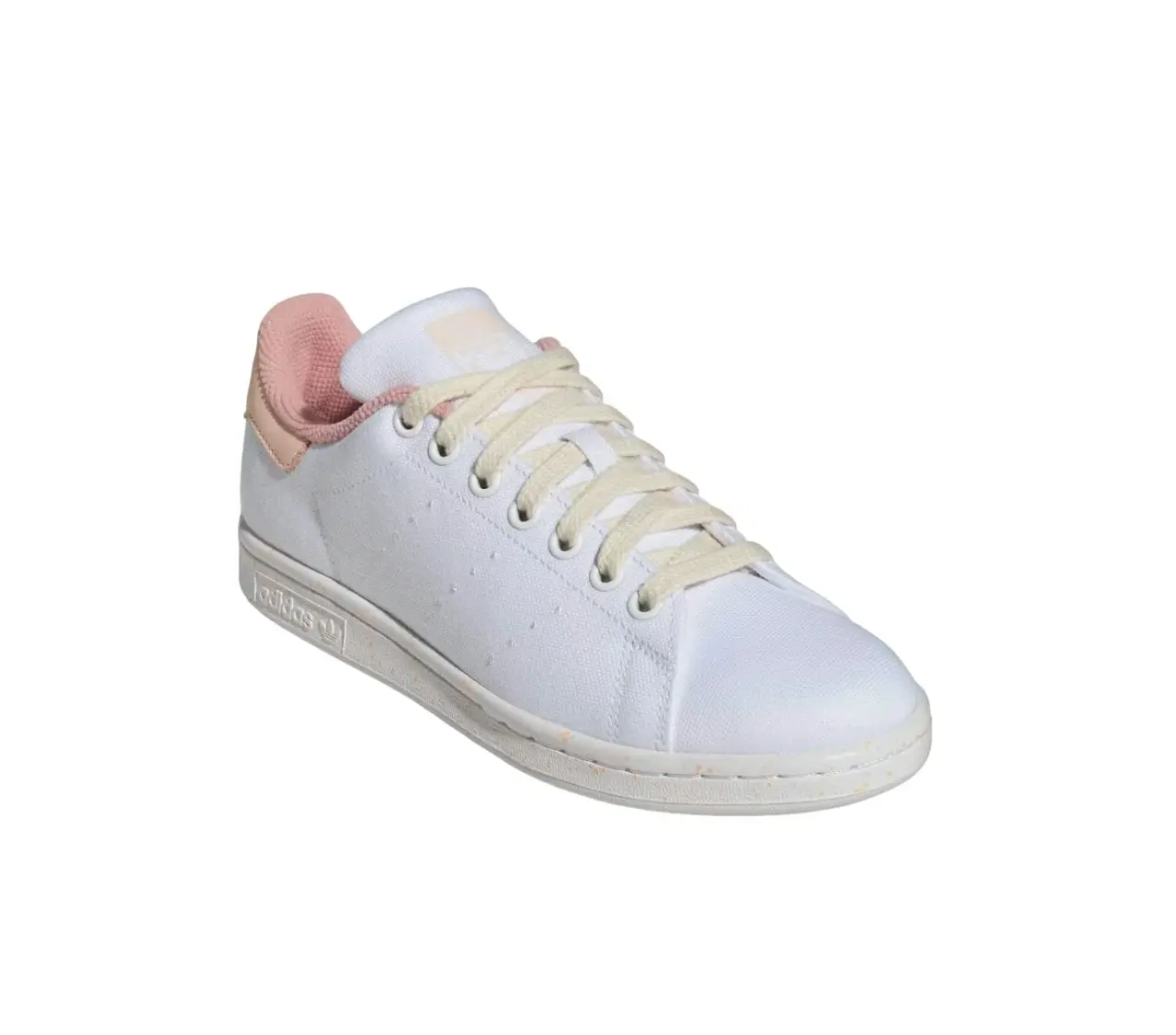 Womens Adidas Stan Smith Originals Sneakers White/Pink Tint Shoes