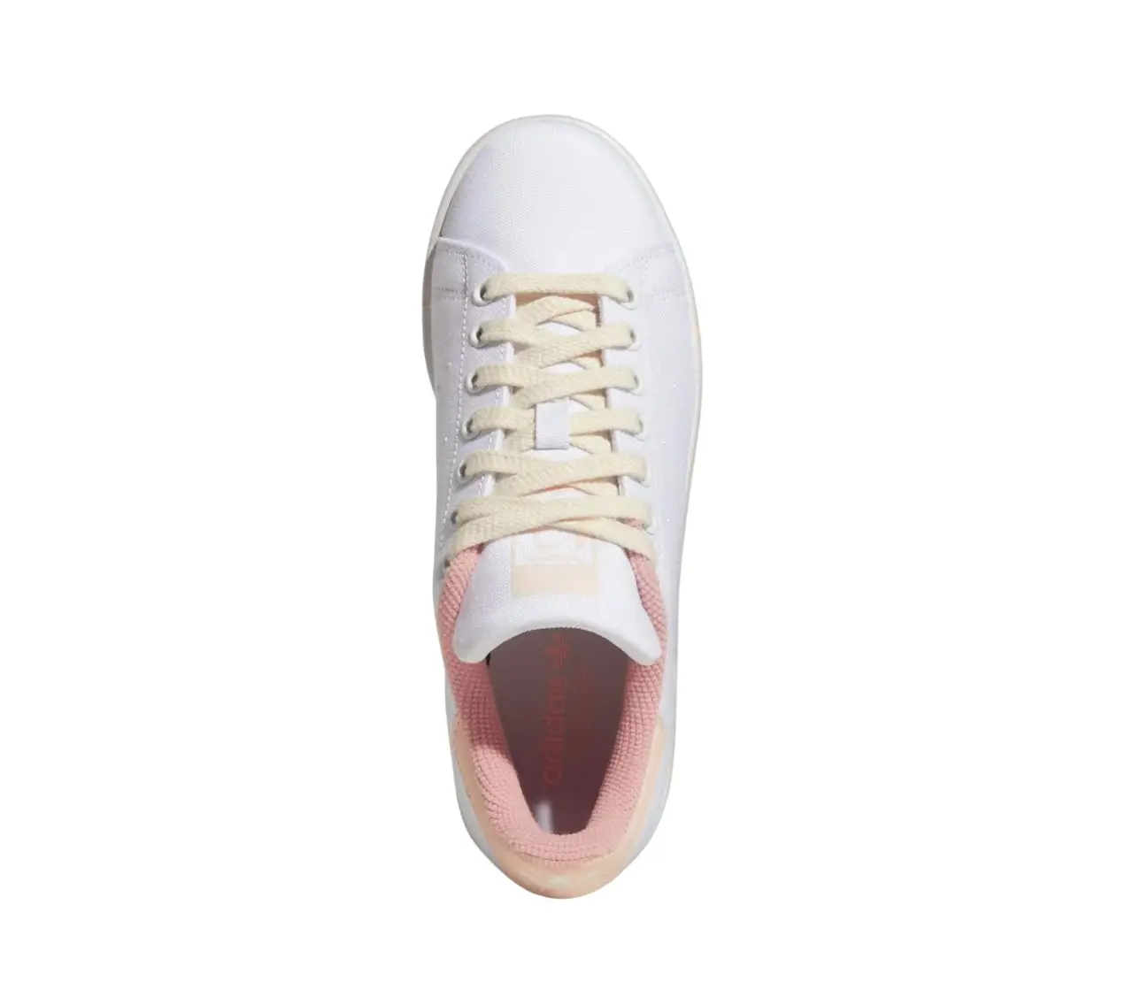 Womens Adidas Stan Smith Originals Sneakers White/Pink Tint Shoes