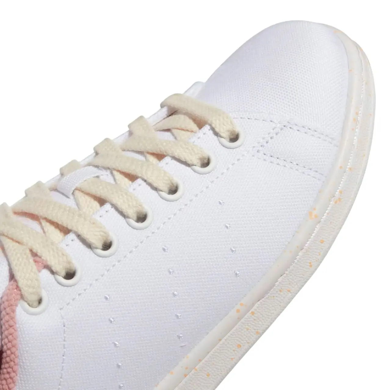 Womens Adidas Stan Smith Originals Sneakers White/Pink Tint Shoes