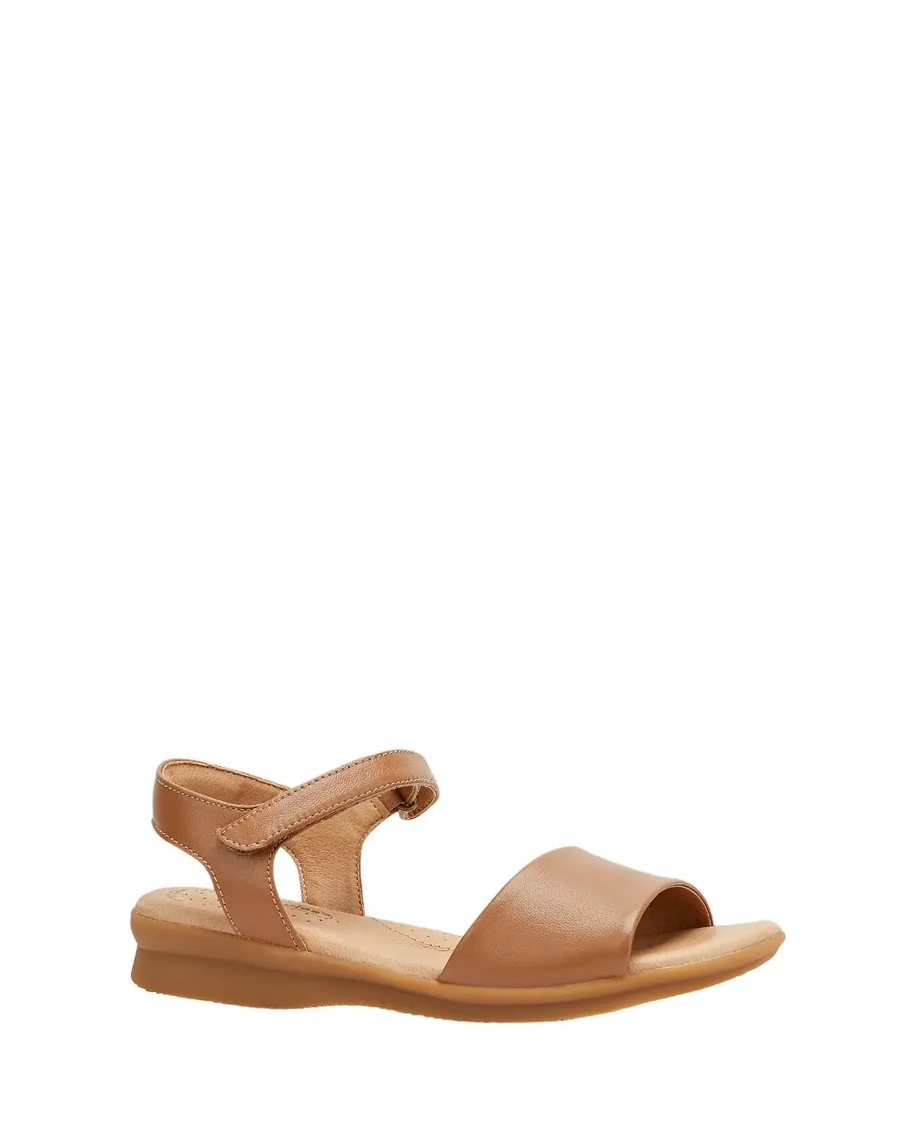 Womens Hush Puppies Nigella Pl Tan Sandals Slip On Shoes