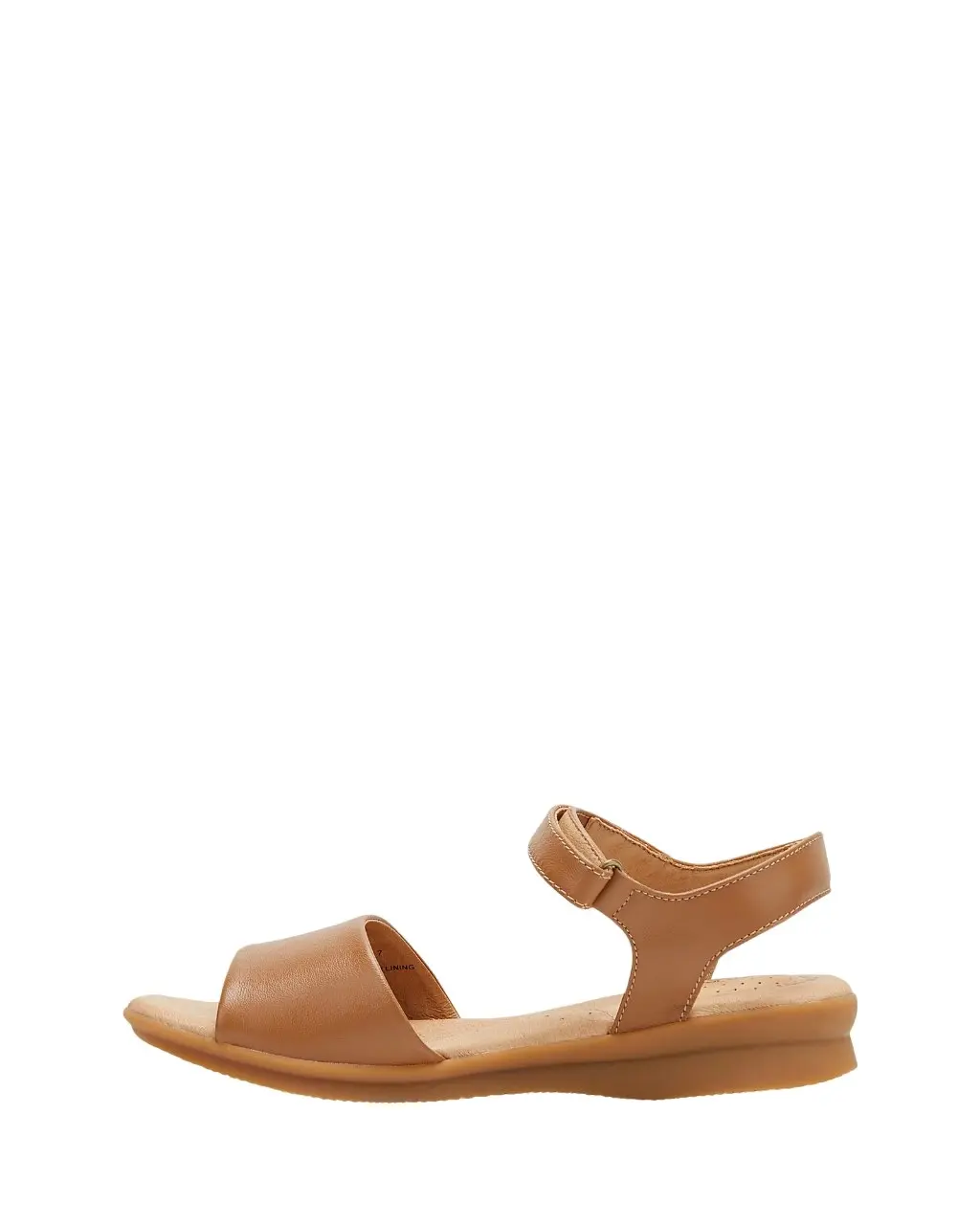 Womens Hush Puppies Nigella Pl Tan Sandals Slip On Shoes