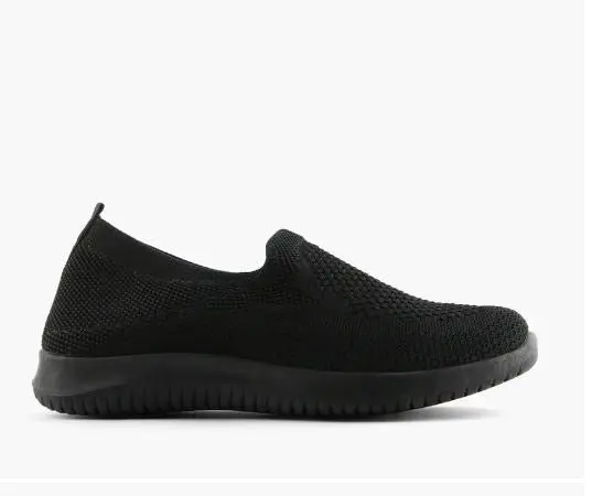 Womens Bellissimo Laken Black Slip On Sneaker Shoes