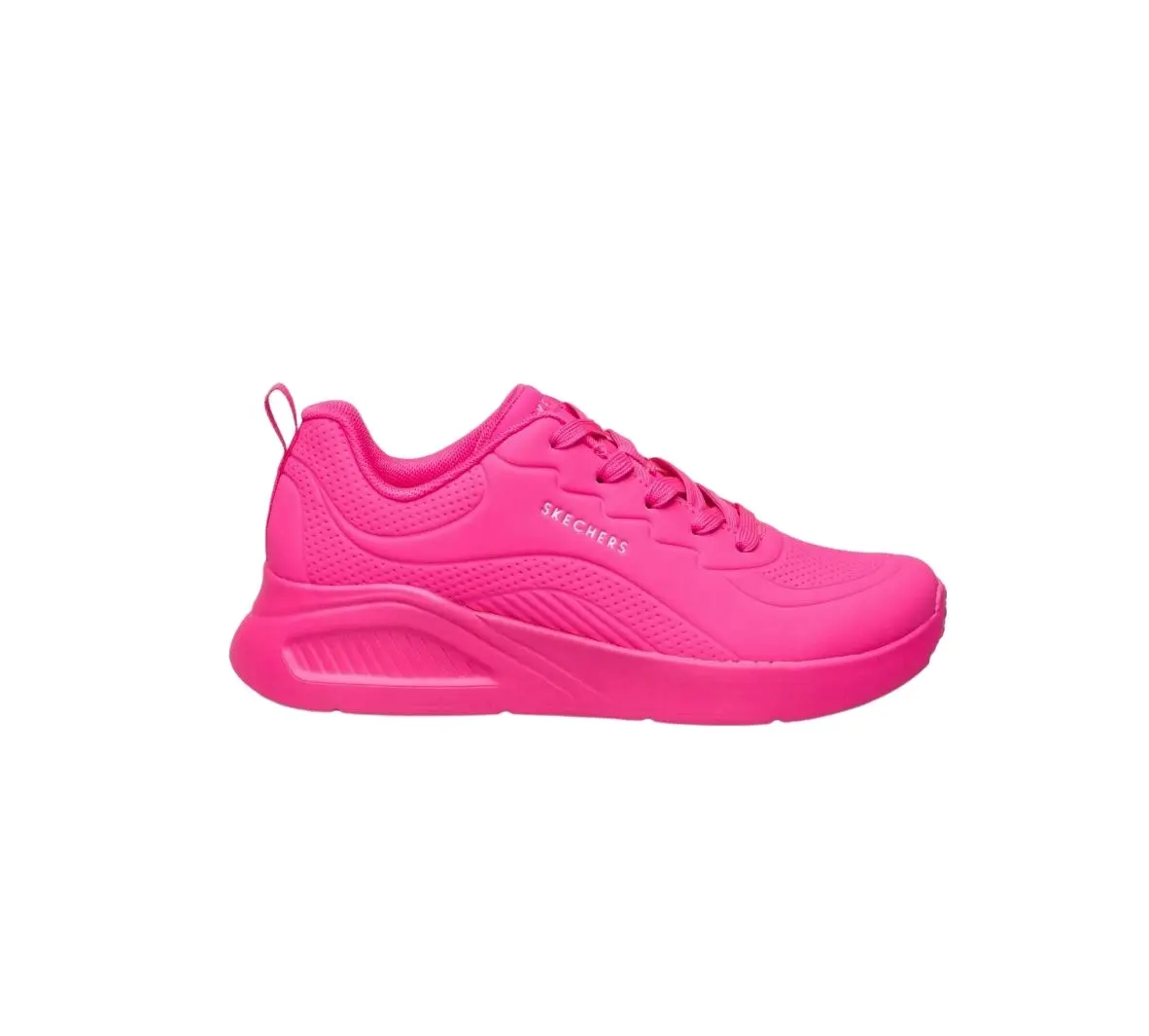 Womens Skechers Uno Lite Lighter One Hot Pink Walking Shoes