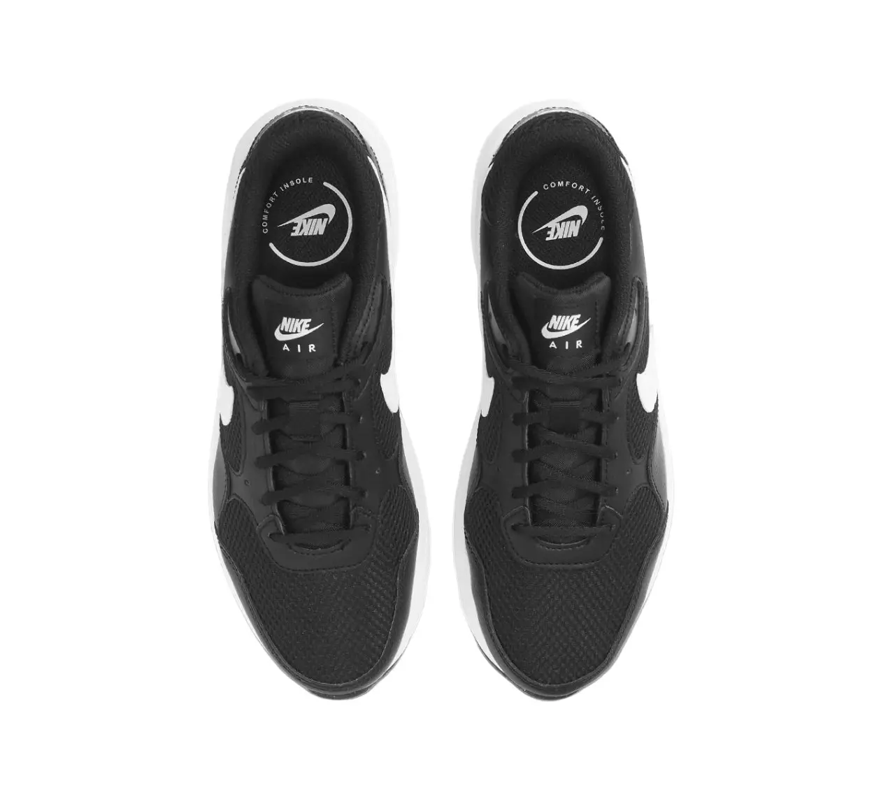 Womens Nike Air Max Sc Black/ White Athletic Shoes