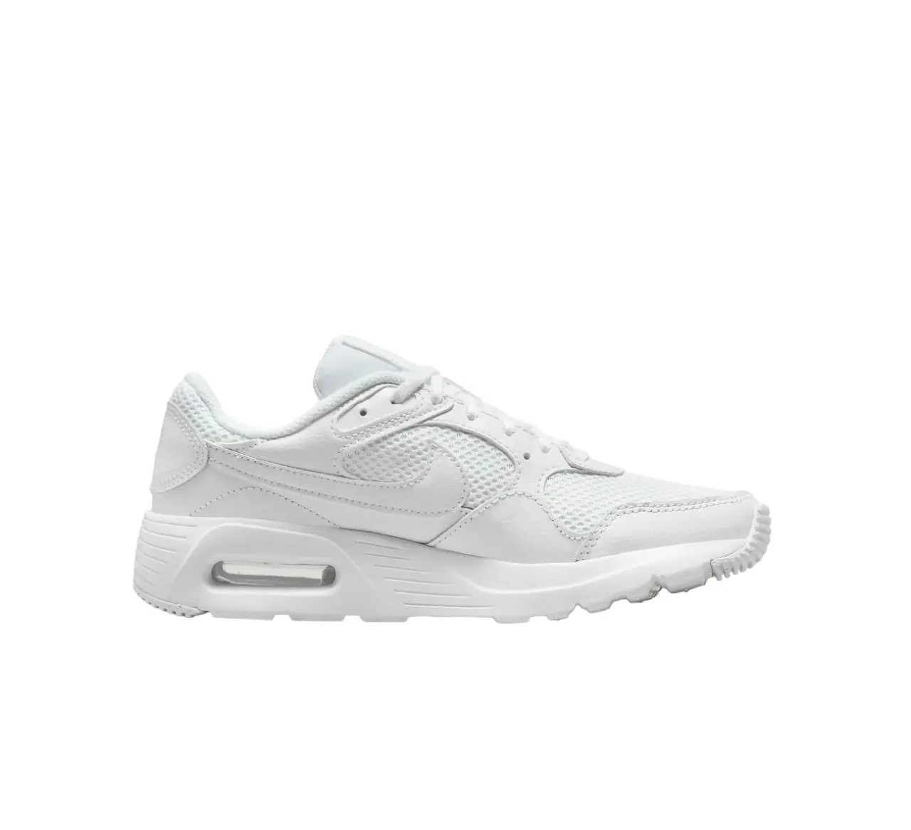 Womens Nike Air Max Sc White/ White Athletic Shoes