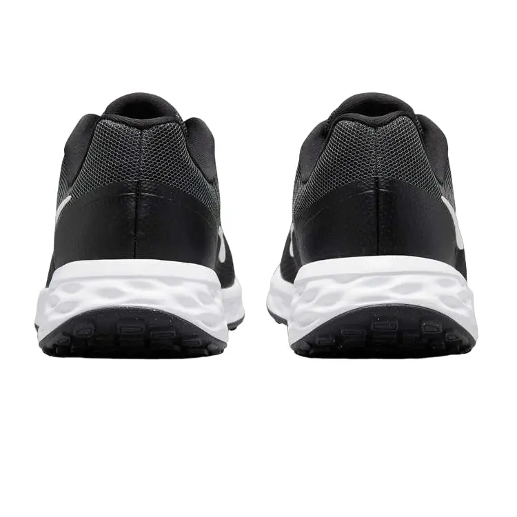 Womens Nike Revolution 6 Next Nature Black/ White Athletic Running Shoes