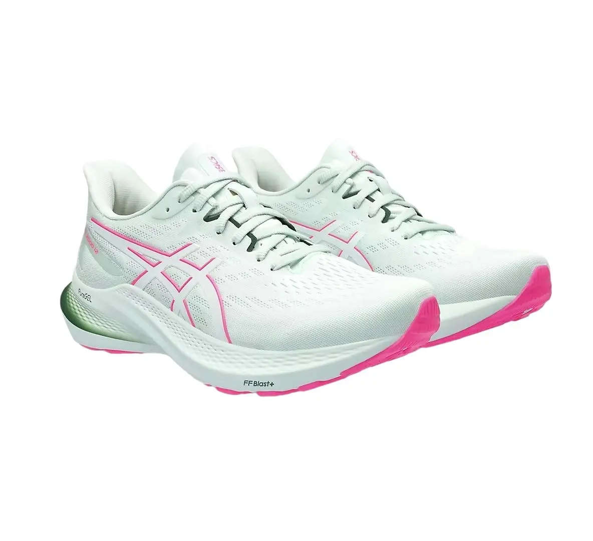 Womens Asics Gt-2000 12 Aqua/White Athletic Running Shoes