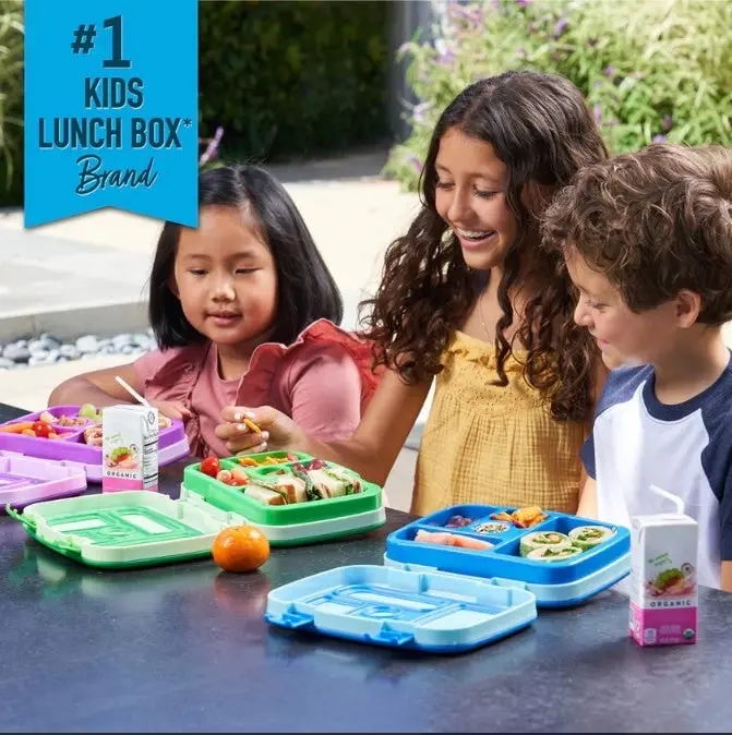 Bentgo Kids Lunch Box Container Storage Green