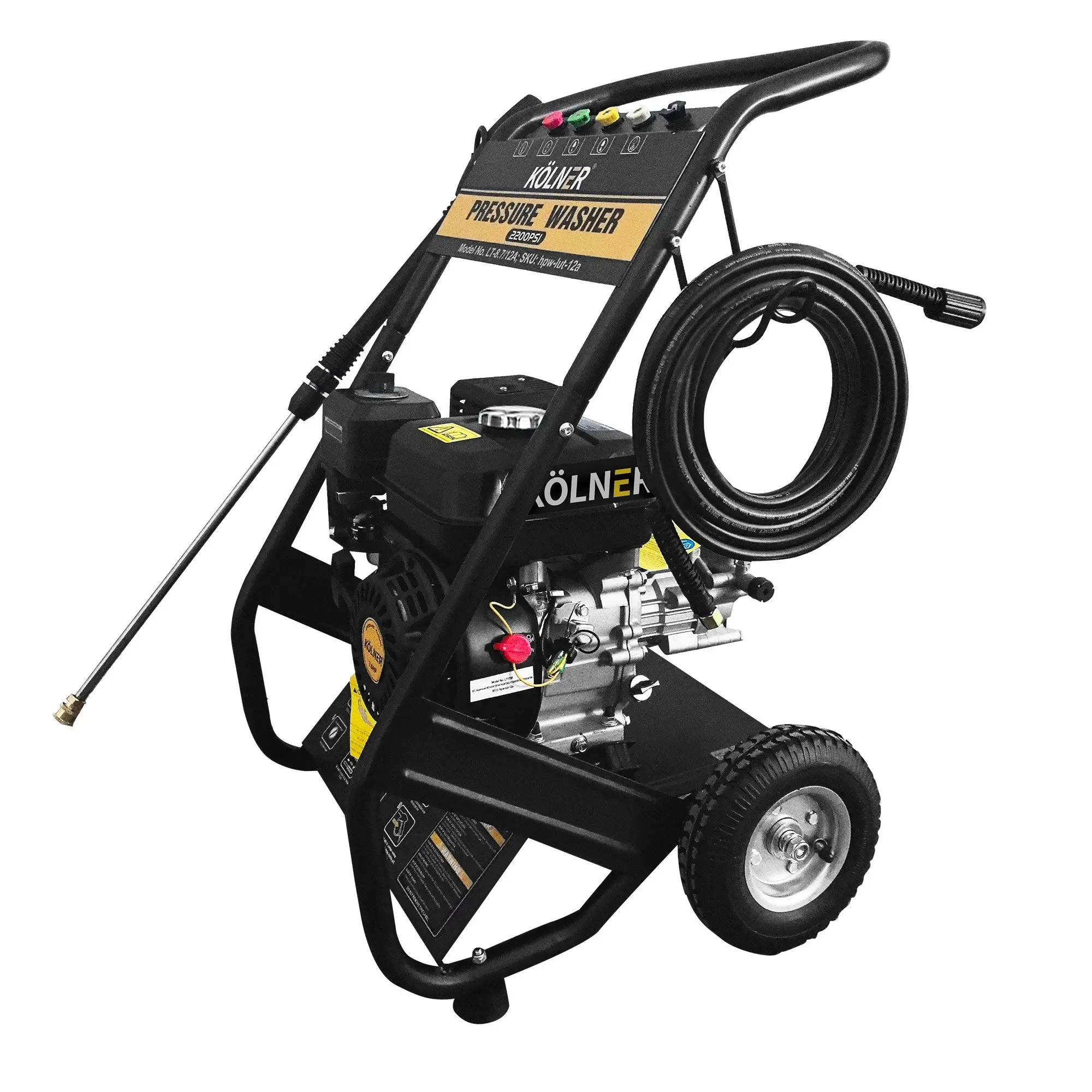 Kolner LT-12A 7HP 2200PSI Petrol Engine High Pressure Washer 7.5LPM