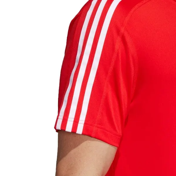 5 x Adidas Mens D2d 3-Stripes Training Active Tee T-Shirt