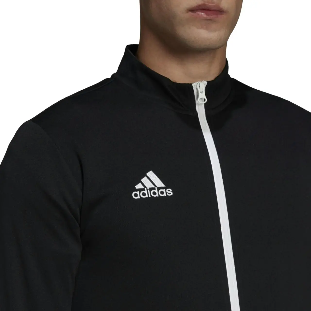 3 x Adidas Mens Entrada 22 Track Top Black/White Football Jacket