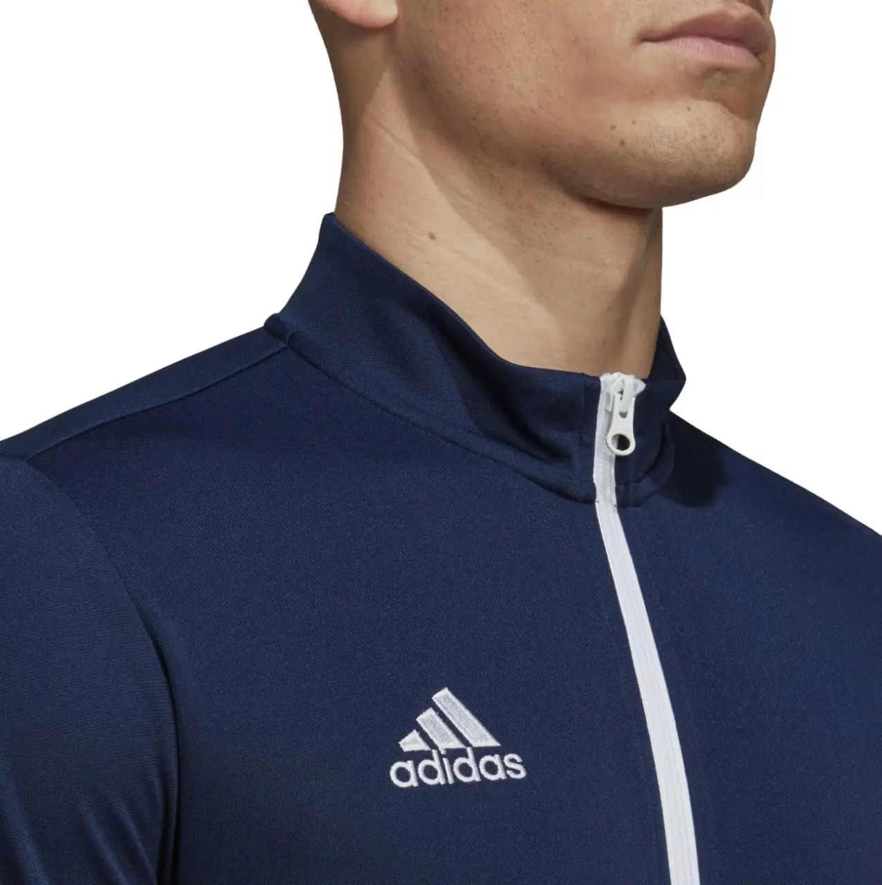 2 x Adidas Mens Entrada 22 Track Top Navy/White Football Jacket