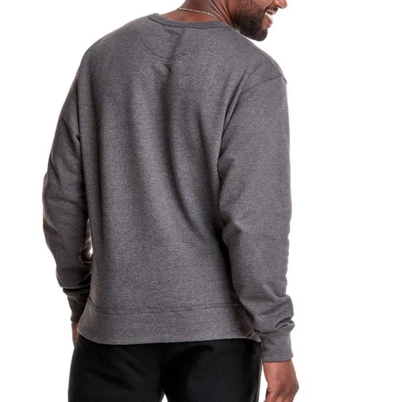 Mens Champion Powerbend Granite Graphic Crew Neck Jumper