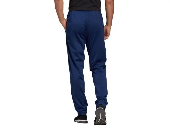 Mens Adidas Core 18 Pes Trackie Pant Training Bottoms Dark Blue/White