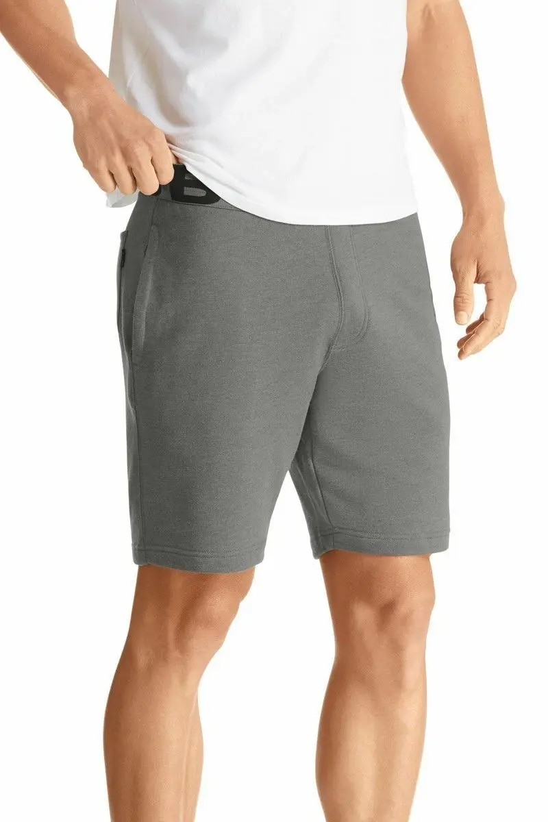 Mens Bonds Logo Shorts Black Grey Blue Mens Beach Short