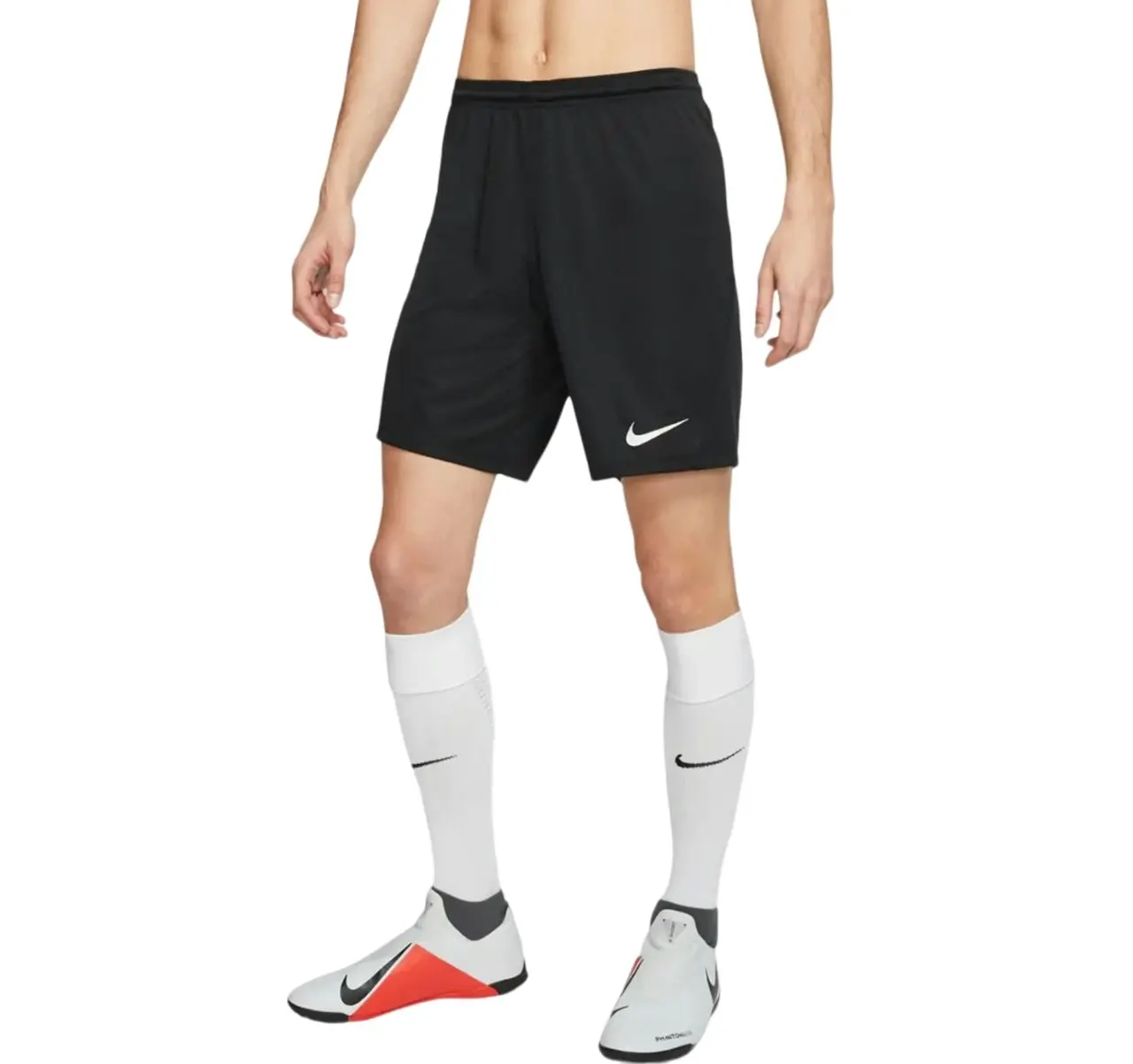 Mens Nike Park 3 Dri-Fit Black Athletic Football Shorts