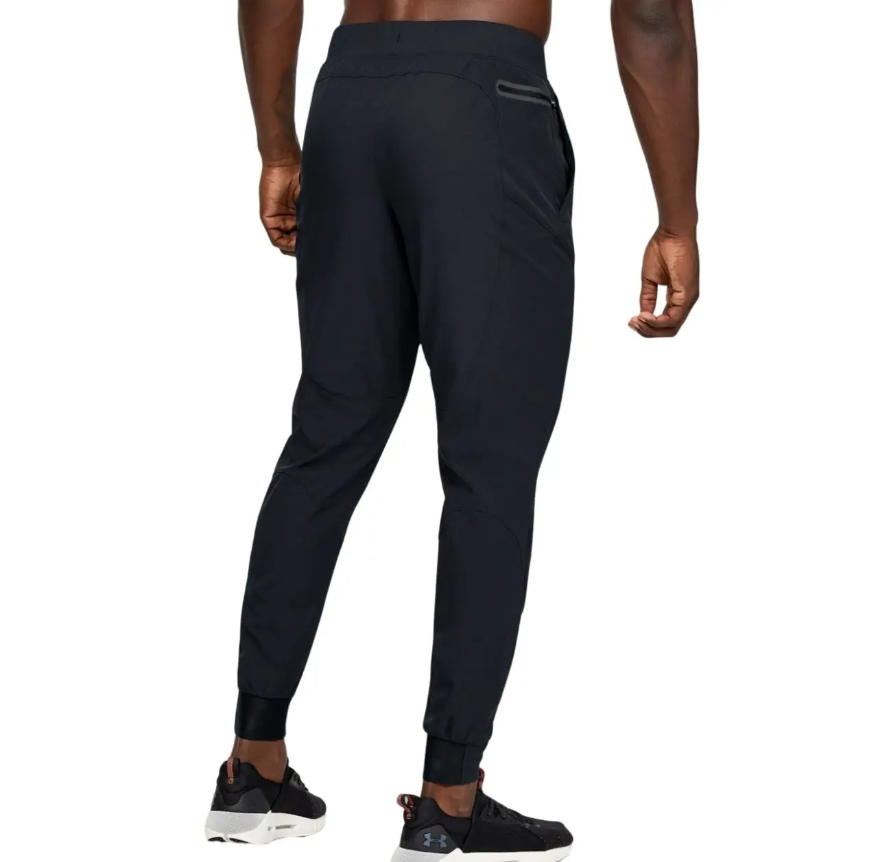 Mens Under Armour Unstoppable Joggers Black Athletic Training Trackies