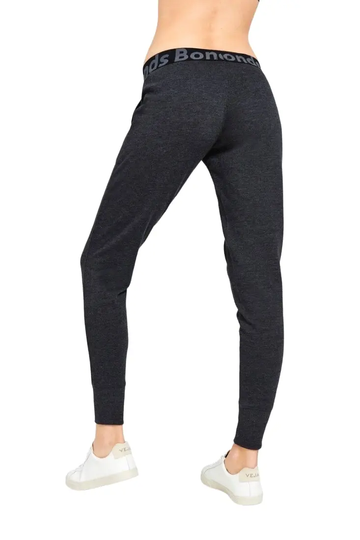 5 x Bonds Womens Essential Logo Trackie Track Pant Charcoal