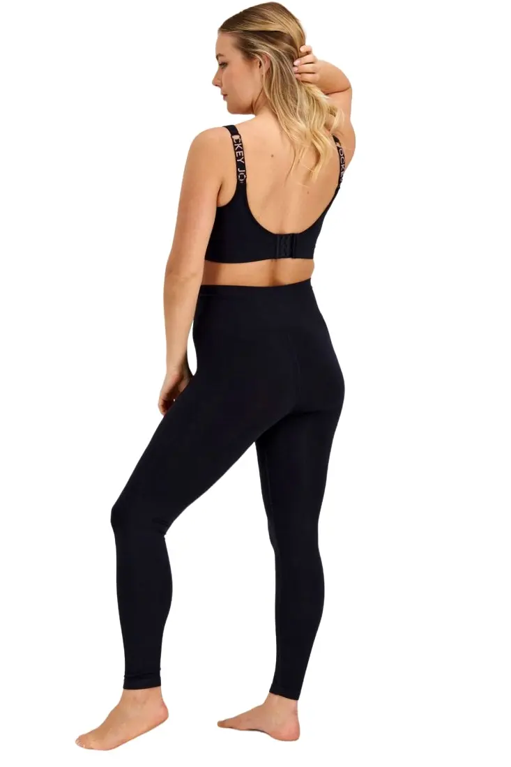 Womens Jockey Life Studio Legging Loungewear Black