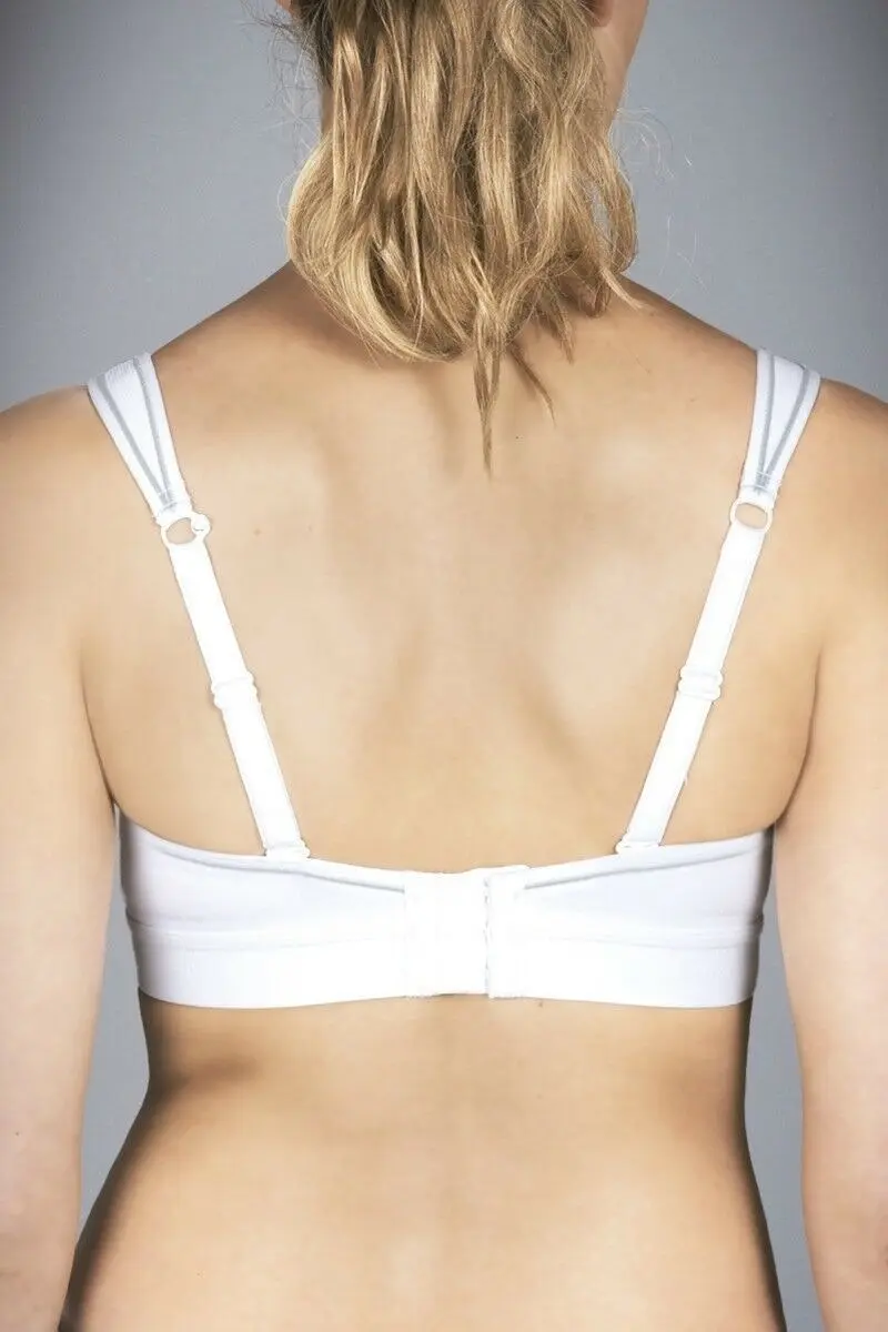 Berlei Ultimate Performance Support Sports Crop Top Bra - White