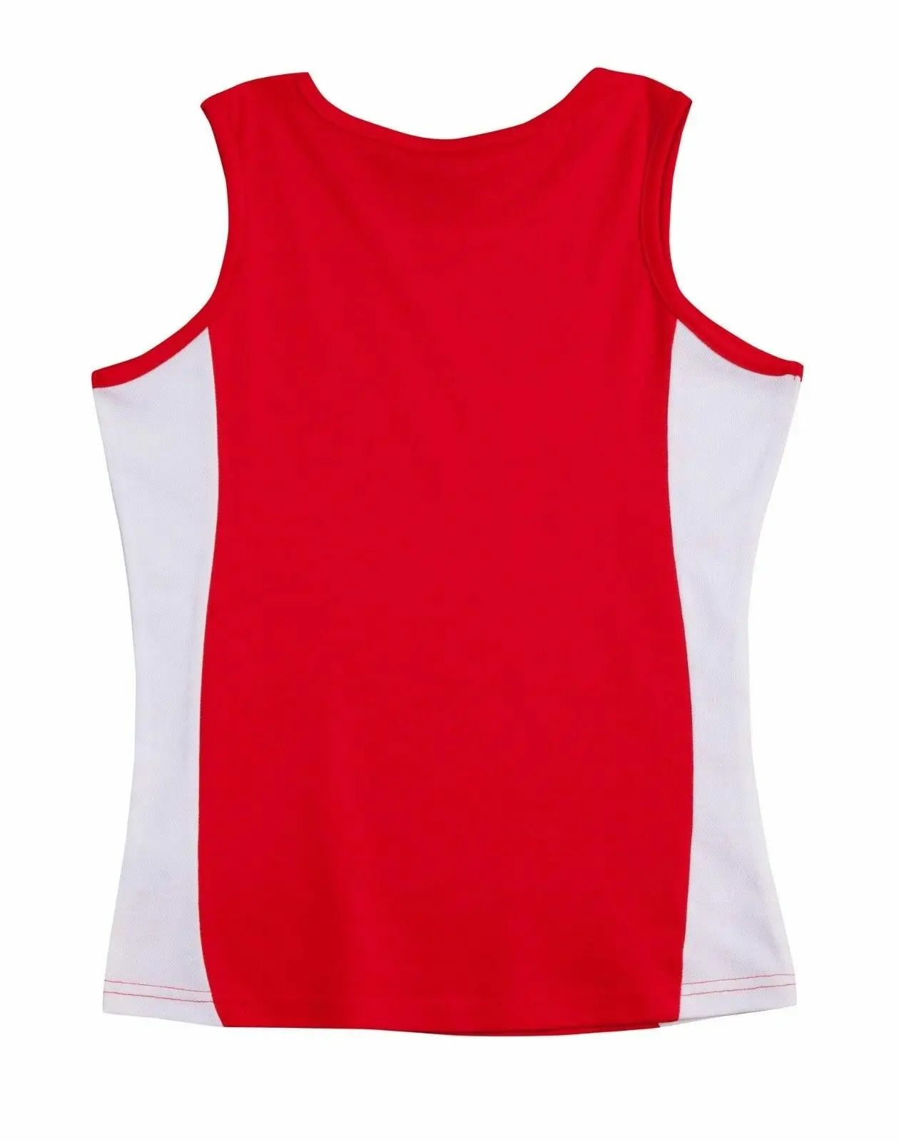 New Ladies Womens Teammate Sports Tennis Soccer Team Cotton Polyester Singlet