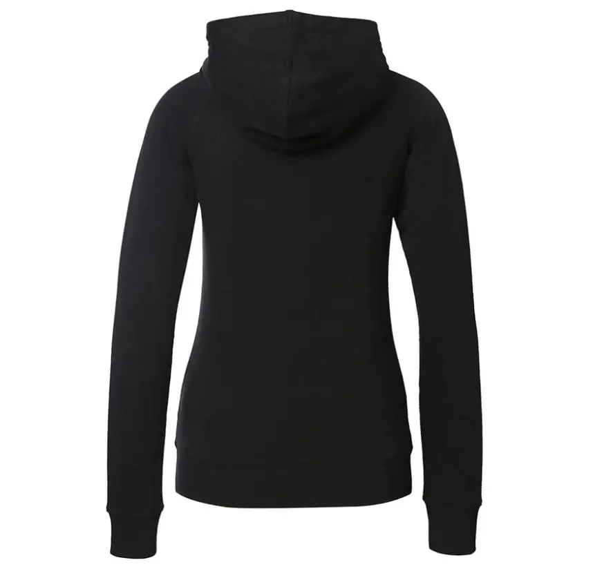 Kappa Womens Logo Zeleril Slim Black/White Hoodie Performance Jumper