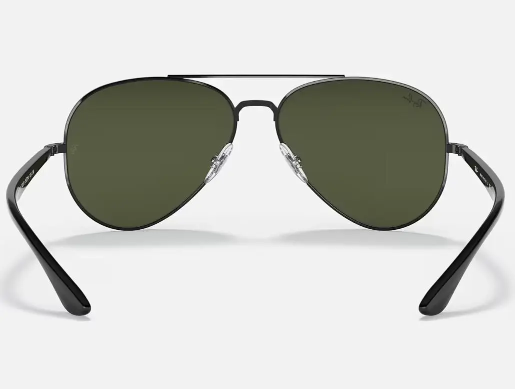 Mens Ray Ban Sunglasses Rb3675 Polished Black/ Green Sunnies