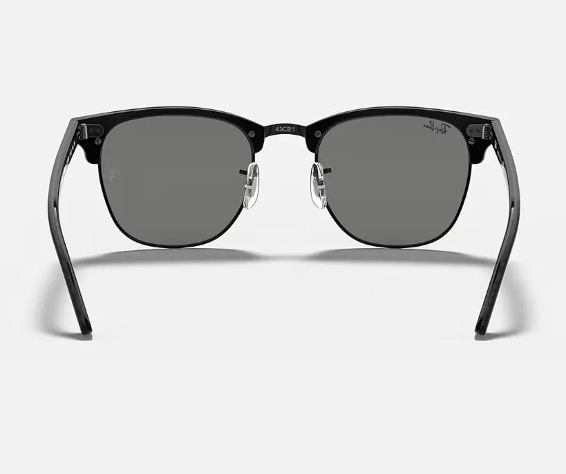 Mens Ray Ban Sunglasses Rb3016 Clubmaster Marble Black/ Dark Grey Sunnies - L