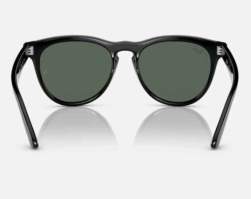 Unisex Ray Ban Sunglasses Rb4471 Iris Polished Black/ Dark Green Sunnies