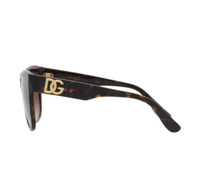 Womens Dolce & Gabbana Sunglasses Dg4407 Havana/ Brown Gradient Sunnies